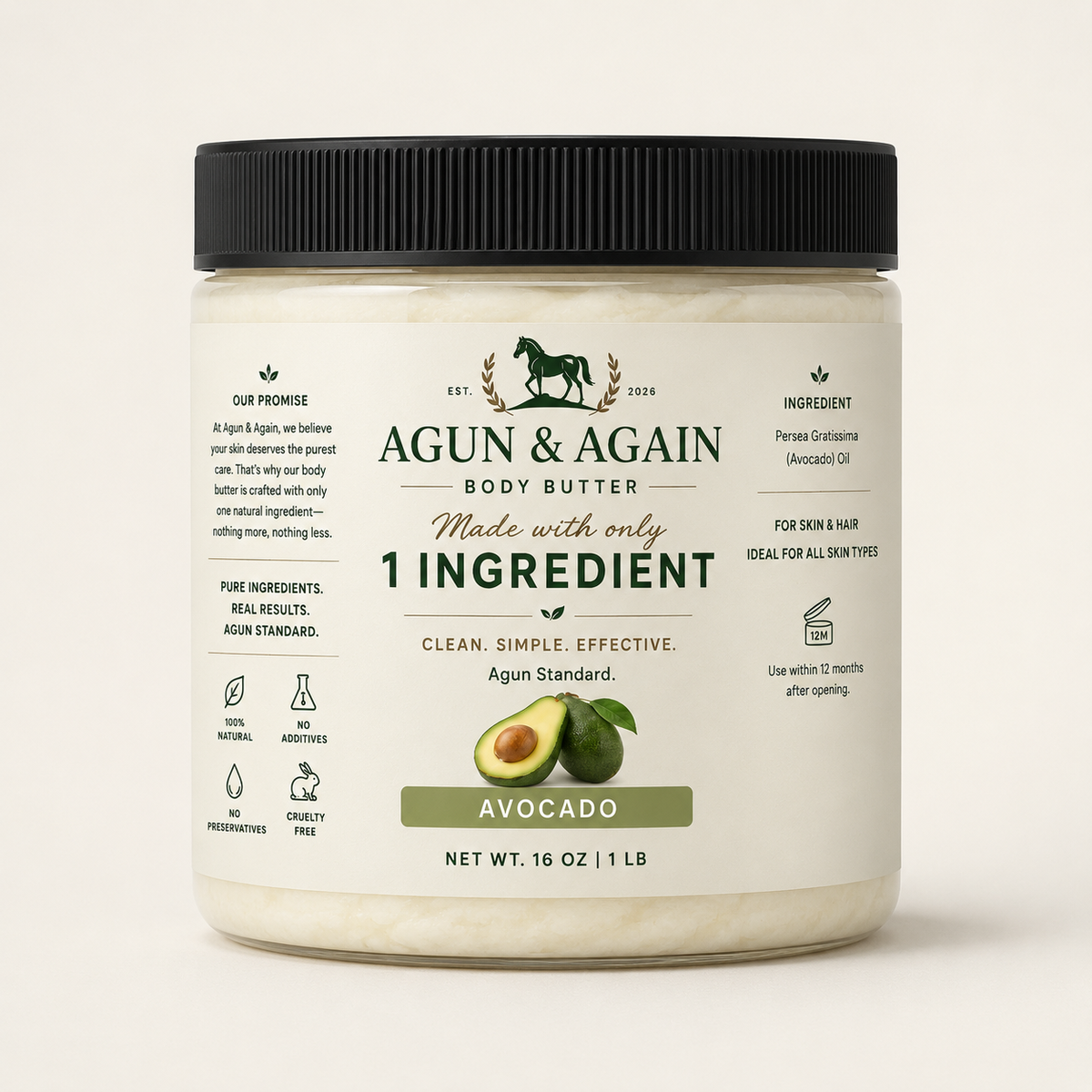 Avocado Body Butter